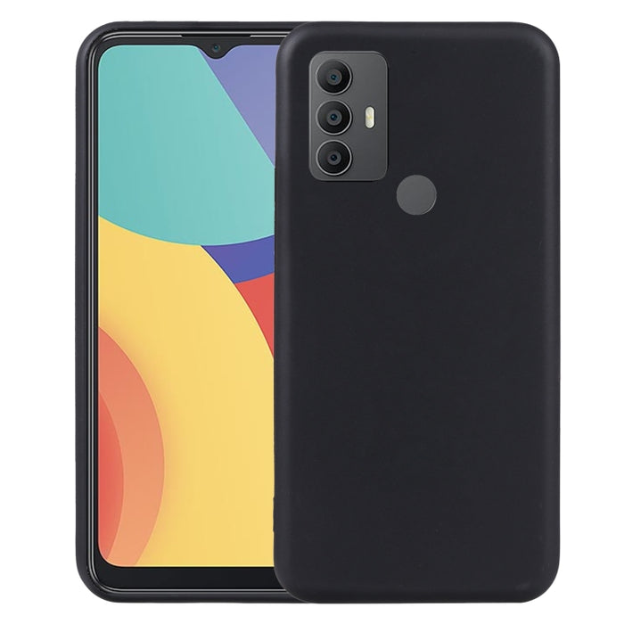 For alcatel 1V 2021 TPU Phone Case(Black)