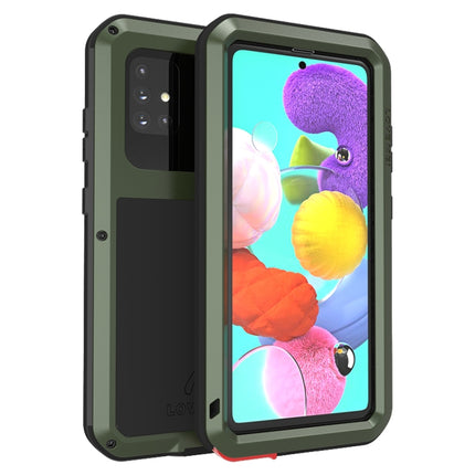 LOVE MEI Metal Shockproof Waterproof Dustproof Protective Case, For Samsung Galaxy A71, For Samsung Galaxy A50, For Samsung Galaxy S20, For Samsung Galaxy A70s, For Samsung Galaxy S20 Ultra