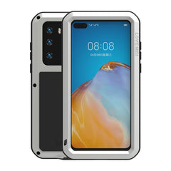 LOVE MEI Metal Shockproof Waterproof Dustproof Protective Case, For Huawei P40, For Huawei P40 Pro, For Samsung Galaxy A40s, For Samsung Galaxy A50, For Samsung Galaxy A51