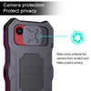 Camshield Tri-poof Metal Phone Case with Holder, For iPhone 14, For iPhone 14 Plus, For iPhone 14 Pro, For iPhone 14 Pro Max