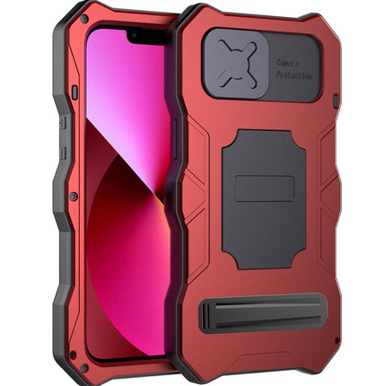 Camshield Tri-poof Metal Phone Case with Holder, For iPhone 14, For iPhone 14 Plus, For iPhone 14 Pro