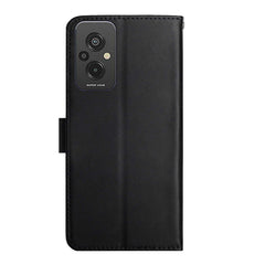 Genuine Leather Fingerprint-proof Flip Phone Case, For Xiaomi Redmi 11 Prime 4G, For Xiaomi Redmi 11 Prime 5G, For Xiaomi Redmi Note 12 China, For Xiaomi Redmi Note 12 Pro 5G China, For Xiaomi Redmi Note 12 Pro+ China/12 Explorer�����������������������...