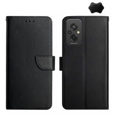 Genuine Leather Fingerprint-proof Flip Phone Case, For Xiaomi Redmi 11 Prime 4G, For Xiaomi Redmi 11 Prime 5G, For Xiaomi Redmi Note 12 China, For Xiaomi Redmi Note 12 Pro 5G China, For Xiaomi Redmi Note 12 Pro+ China/12 Explorer�����������������������...