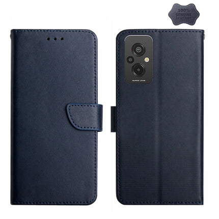 Genuine Leather Fingerprint-proof Flip Phone Case, For Xiaomi Redmi 11 Prime 4G, For Xiaomi Redmi 11 Prime 5G, For Xiaomi Redmi Note 12 China, For Xiaomi Redmi Note 12 Pro 5G China, For Xiaomi Redmi Note 12 Pro+ China/12 Explorer�����������������������...