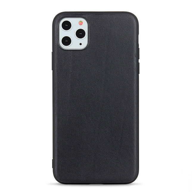 Genuine Leather Lambskin Texture Protective Case, For iPhone 11, For iPhone 11 Pro, For iPhone 11 Pro Max
