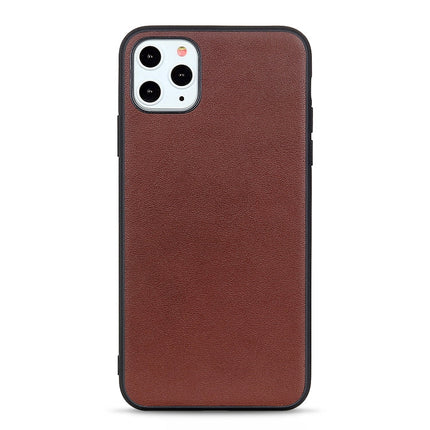 Genuine Leather Lambskin Texture Protective Case, For iPhone 11, For iPhone 11 Pro, For iPhone 11 Pro Max
