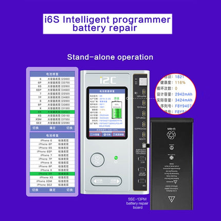 i2C i6S Intelligent Programmer Set (Original Color+Battery+Dot Matrix Test Board ), i6S Set