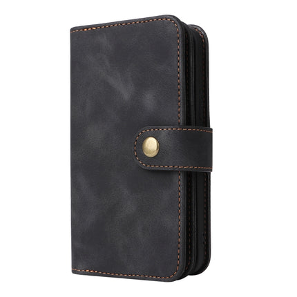 Multifunctional Card Slot Zipper Wallet Flip Leather Phone Case