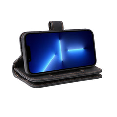 Multifunctional Card Slot Zipper Wallet Flip Leather Phone Case, For iPhone 13, For iPhone 13 Pro, For iPhone 13 Pro Max, For iPhone 14 Pro Max