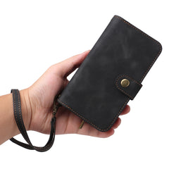 Multifunctional Card Slot Zipper Wallet Flip Leather Phone Case, For iPhone 13, For iPhone 13 Pro, For iPhone 13 Pro Max, For iPhone 14 Pro Max