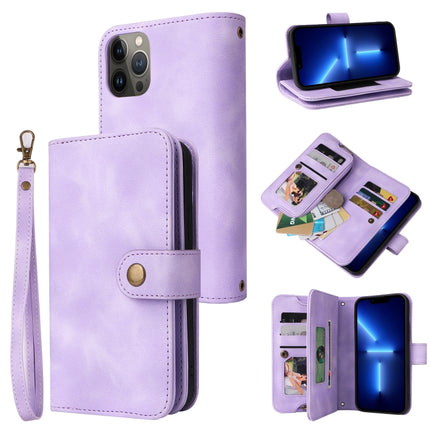 Multifunctional Card Slot Zipper Wallet Flip Leather Phone Case