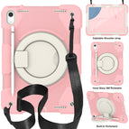 For iPad 10th Gen 10.9 2022 / Cherry Blossom Powder