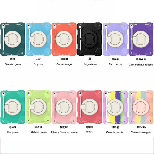 360 Rotation PC+Silicone Tablet Case, For iPad 10th Gen 10.9 2022