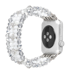 Pearl Crystal Watchband, For Apple Watch 5 & 4 40mm / 3 & 2 & 1 38mm, For Apple Watch 5 & 4 44mm / 3 & 2 & 1 42mm