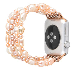 Pearl Crystal Watchband, For Apple Watch 5 & 4 40mm / 3 & 2 & 1 38mm, For Apple Watch 5 & 4 44mm / 3 & 2 & 1 42mm