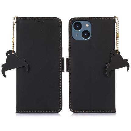 Genuine Leather Magnetic RFID Leather Phone Case