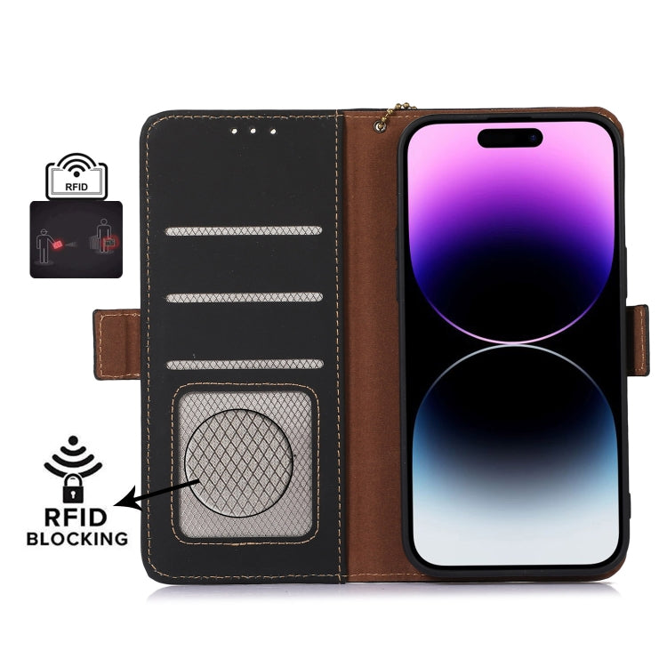 Genuine Leather Magnetic RFID Leather Phone Case, For Google Pixel 7, For Samsung Galaxy A54 5G, For Samsung Galaxy S22+ 5G, For Samsung Galaxy S22 5G, For Samsung Galaxy S22 Ultra 5G, For Samsung Galaxy S23+ 5G, For Samsung Galaxy S23 5G