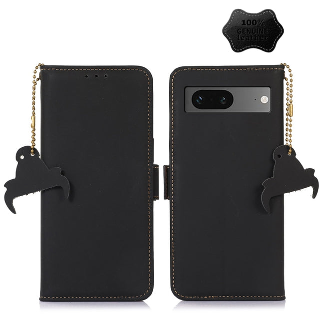Genuine Leather Magnetic RFID Leather Phone Case, For iPhone 14, For Google Pixel 7 Pro, For Google Pixel 7, For Samsung Galaxy A54 5G, For Samsung Galaxy S22+ 5G, For Samsung Galaxy S22 5G