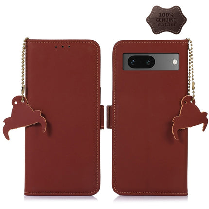 Genuine Leather Magnetic RFID Leather Phone Case