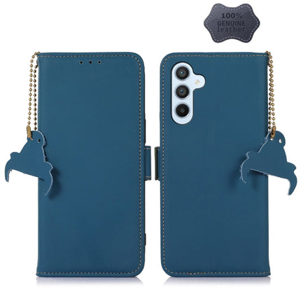 Genuine Leather Magnetic RFID Leather Phone Case
