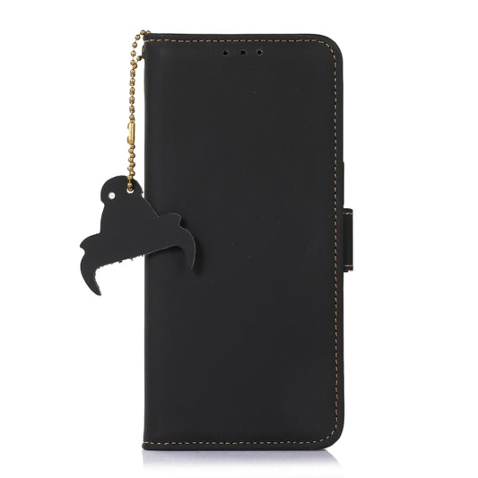 Genuine Leather Magnetic RFID Leather Phone Case, For Samsung Galaxy S22 Ultra 5G, For Samsung Galaxy S23+ 5G, For Samsung Galaxy S23 5G, For Samsung Galaxy S23 Ultra 5G