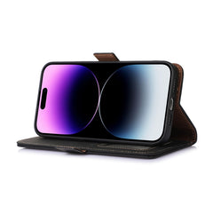 Genuine Leather Magnetic RFID Leather Phone Case, For Samsung Galaxy S22 Ultra 5G, For Samsung Galaxy S23+ 5G, For Samsung Galaxy S23 5G, For Samsung Galaxy S23 Ultra 5G
