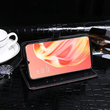 idewei Crocodile Texture Horizontal Flip Leather Case with Holder & Card Slots & Wallet