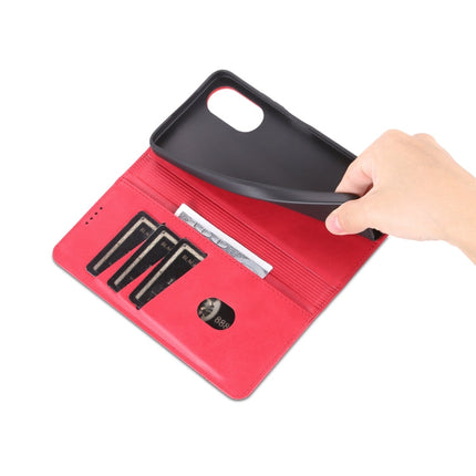 AZNS Magnetic Calf Texture Flip Leather Phone Case