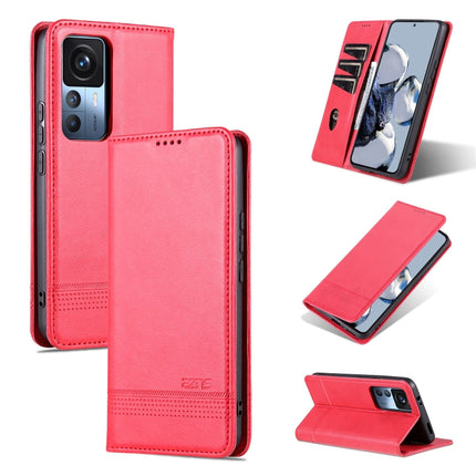 AZNS Magnetic Calf Texture Flip Leather Phone Case