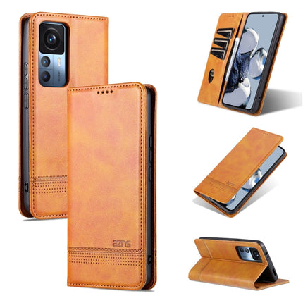 AZNS Magnetic Calf Texture Flip Leather Phone Case