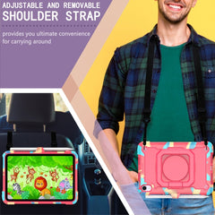 Silicone + PC Bracelet Holder Tablet Case, For iPad mini 2024 / mini 6, For Samsung Galaxy Tab A8 10.5 2021