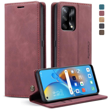 CaseMe 013 Multifunctional Horizontal Flip Leather Phone Case, For OPPO F19/F19S/A74 4G/A95 4G