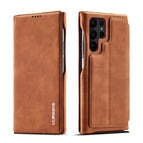 For Samsung Galaxy S23 Ultra 5G / Brown