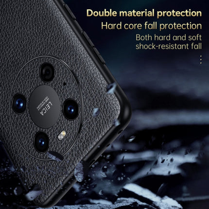 SULADA Invisible Bracket Leather Back Cover Phone Case