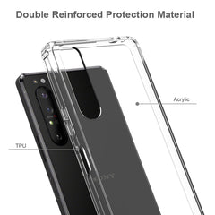 Scratchproof TPU + Acrylic Protective Case, For Sony Xperia 1 II, For Xiaomi Redmi Note 9 Pro, For Xiaomi Redmi Note 9S