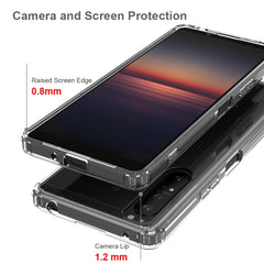 Scratchproof TPU + Acrylic Protective Case, For Sony Xperia 1 II, For Xiaomi Redmi Note 9 Pro, For Xiaomi Redmi Note 9S