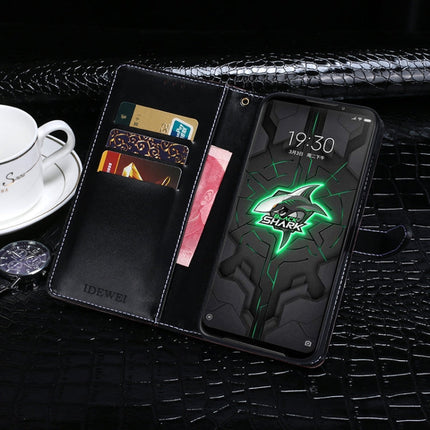 idewei Crocodile Texture Horizontal Flip Leather Case with Holder & Card Slots & Wallet, For Xiaomi Black Shark 3, For Xiaomi Redmi Note 9 Pro, For Xiaomi Redmi Note 9 Pro Max, For Galaxy A11, For Galaxy M31, For Sony Xperia 10 II����������������������...