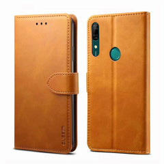 GUSSIM Business Style Horizontal Flip Leather Case with Holder & Card Slots & Wallet, For Huawei Y9 Prime (2019), For Huawei P Smart Z