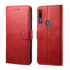 GUSSIM Business Style Horizontal Flip Leather Case with Holder & Card Slots & Wallet, For Huawei P Smart Z, For Huawei Y9 Prime (2019)