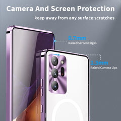 MagSafe Frosted Metal Phone Case, For Samsung Galaxy Note20 Ultra