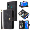 Multifunctional Card Slot Zipper Wallet Leather Phone Case, For Huawei P30 Lite, For Huawei P30 Pro, For Huawei P40 Pro, For Huawei P Smart Z, For iPhone SE 2022 / SE 2020 / 8 / 7, For iPhone 6s / 6