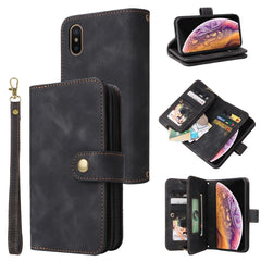 Multifunctional Card Slot Zipper Wallet Leather Phone Case, For iPhone XS / X, For iPhone XS Max, For iPhone XR, For Google Pixel 6