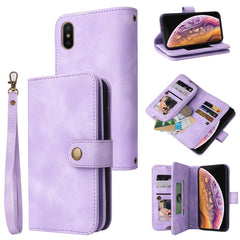 Multifunctional Card Slot Zipper Wallet Leather Phone Case, For iPhone XS / X, For iPhone XS Max, For iPhone XR, For Google Pixel 6