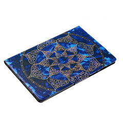 Coloured Drawing Pattern Horizontal Flip Leather Case with Holder & Card Slot & Sleep / Wake-up Function