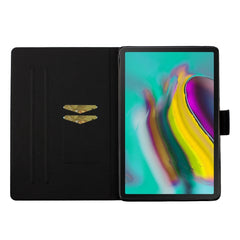 Coloured Drawing Pattern Horizontal Flip Leather Case with Holder & Card Slot & Sleep / Wake-up Function