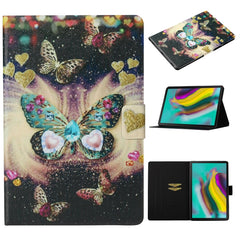 Coloured Drawing Pattern Horizontal Flip Leather Case with Holder & Card Slot & Sleep / Wake-up Function