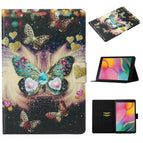 For Galaxy Tab A 8.0 (2019) T290 / T295 / Butterflies
