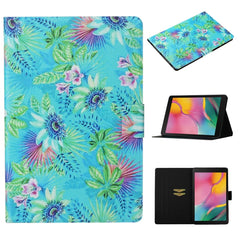 Coloured Drawing Pattern Horizontal Flip Leather Case with Holder & Card Slot & Sleep / Wake-up Function, For Galaxy Tab S6 Lite P610 / P615, For Galaxy Tab S6 T860 / T865, For Galaxy Tab A 8.0 (2019) T290 / T295, For Galaxy Tab S5e T720 / T725