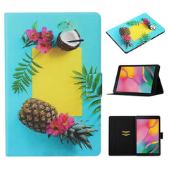 Coloured Drawing Pattern Horizontal Flip Leather Case with Holder & Card Slot & Sleep / Wake-up Function, For Galaxy Tab S6 Lite P610 / P615, For Galaxy Tab S6 T860 / T865, For Galaxy Tab A 8.0 (2019) T290 / T295, For Galaxy Tab S5e T720 / T725