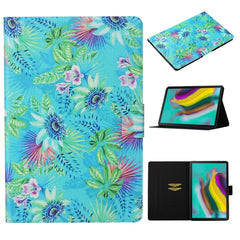 Coloured Drawing Pattern Horizontal Flip Leather Case with Holder & Card Slot & Sleep / Wake-up Function, For Galaxy Tab S6 Lite P610 / P615, For Galaxy Tab S6 T860 / T865, For Galaxy Tab A 8.0 (2019) T290 / T295, For Galaxy Tab S5e T720 / T725